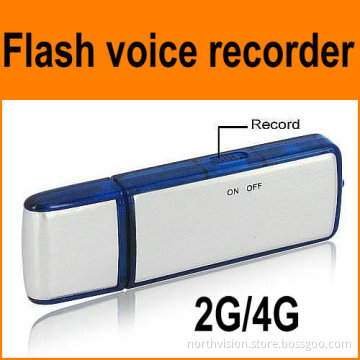 Easy Operation USB Drive Voice Recorder, 2g Can Recorder 120 Hours